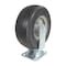Vestil Flat-Free Rigid Caster 8 In. Diameter x 2 In. Width 275 Lb. Capacity Black/Gray CST-F-8X3FM-R - alternate 2